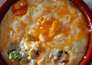 recetas con puerro y huevos huevos al horno con puerros