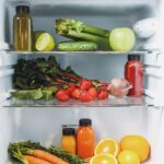 fruits and vegetable in the fridge