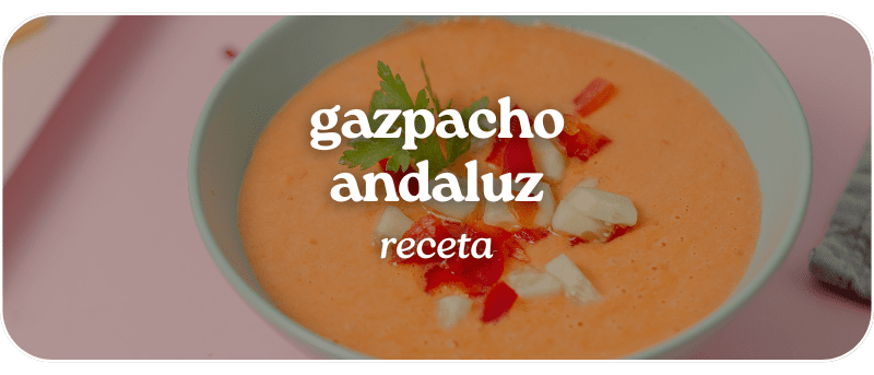Receta de gazpacho andaluz