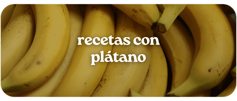 recetas con plátano maduro